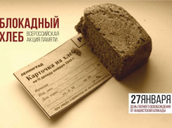 Волгодонск присоединился ко Всероссийской акции памяти «Блокадный хлеб»