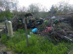 На кладбищах Волгодонска скопилось мусора на 370 самосвалов