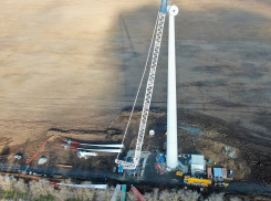 В Зимовниках готовят запуск ветроэлектростанции