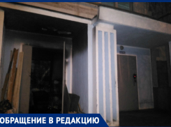 Неизвестные обрезали провода лифта и подожгли мусорную камеру в доме на Энтузиастов 