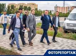 Как «поле дураков» превращается в парк «Молодежный»: что увидел в Волгодонске министр ЖКХ Ростовской области