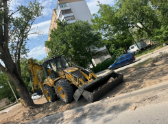 На Степной началась подготовка к сооружению первого в городе проекционного пешеходного перехода