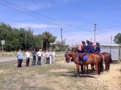 Конные  казаки начали патрулирование трассы Ростов – Волгодонск
