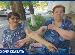 Мать полицейского избила клюкой двух пенсионерок и облила краской автомобиль у отдела полиции в Волгодонске