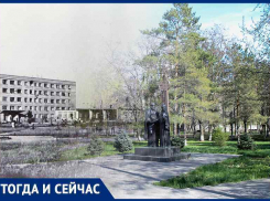 Волгодонск тогда и сейчас: сквер на Ленина без Петра и без Февронии