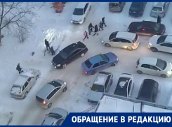 «Запретите въезд во двор»: волгодонцы устали от утренних пробок у лицея №24 на В-5