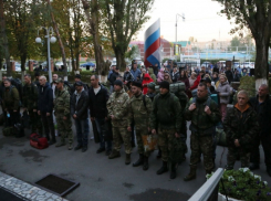 Мобилизованные волгодонцы отправились к местам несения службы