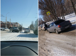 Две крупные аварии произошли в Волгодонске в новой и старой части города 