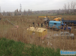 В Волгодонске на коллекторе К-7 сегодня вскроют обвалившийся колодец