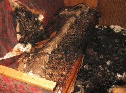 Курильщик заживо сгорел в своей постели 