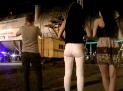 Перевозка сравнимой с ракетоносителем «Протон» колонны взбудоражила ночной Волгодонск