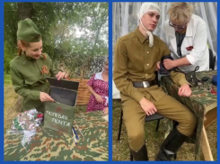 «Солдатский привал» и «Равнение на Победу»: как в центре «Сказочная Русь» отметили День Победы