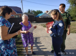 Сотрудники экстренных служб и студенты-спасатели ДГТУ провели профилактический рейд  в Волгодонске 