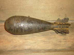 В старой части Волгодонска мужчина обнаружил минометную мину времен ВОВ