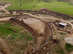 Как выглядят подземелья строящегося Молодежного парка