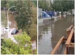 Несколько улиц Волгодонска затопило после сильного дождя 