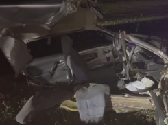 «Немец» выстоял, а «девятка» превратилась в груду металла: кадры с места смертельного ДТП в Орловском районе