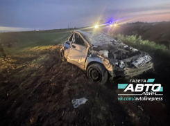 Водителя перевернувшейся «десятки» на дороге Волгодонск-Зимовники госпитализировали