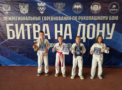 Волгодонские рукопашники завоевали медали на «Битве на Дону» в Шахтах
