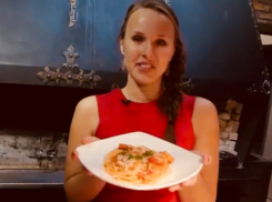 Рецепт пасты с креветками в томатном соусе от Ольги Дмитриевой 