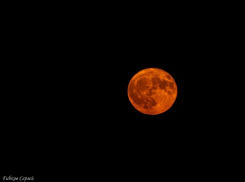 Огромная кровавая Луна взошла над Волгодонском