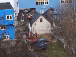 В Волгодонске ведется снос бывшего католического костела Святого  Семейства и блаженной Болеславы