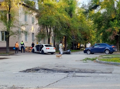 Мотоциклиста доставили в больницу после ДТП в Волгодонске