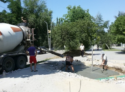 В Волгодонске фонтаны заливают бетоном