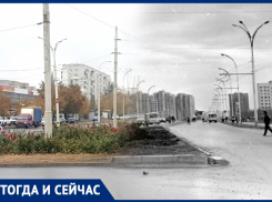 Волгодонск тогда и сейчас: проспект Строителей 41 год назад