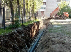 Новые трубы, проложенные в старой части Волгодонска должны прослужить полвека