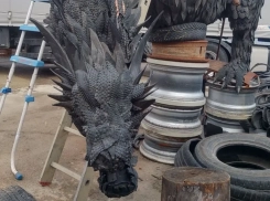 Новая скульптура из старых покрышек скоро появится в Волгодонске