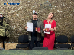 Медаль Министерства обороны России вручена редактору «Блокнот Донецка» Светлане Лариной