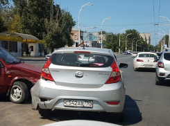 ДТП на вокзале. Водитель Hyundai  не уступил дорогу « восьмерке» 