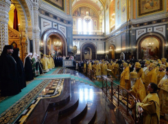 Епископ Волгодонский и Сальский Корнилий принял участие в Богослужении по случаю тезоименитства Партриарха Кирилла 