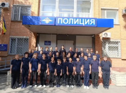 Волгодонские полицейские провели экскурсию для учеников полицейского класса школы №22