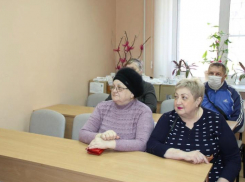 Некоторые из беженцев Донбасса посетили занятия школы для диабетиков 