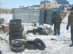 Волгодонцы превращают город в свалку, подбрасывая опасные покрышки на контейнерные площадки