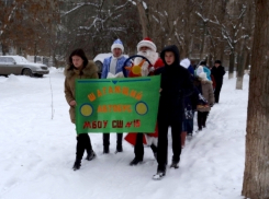 По улицам Волгодонска «прошагал» автобус