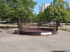 Антивандальная спортплощадка едва не стала добычей охотников за металлом 
