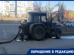 Круглосуточно работающий под окнами МКД трактор превратил в ад жизнь волгодонцев