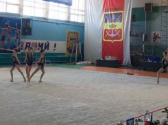 Гимнастки из Волгодонска вызвали бурную реакцию в зале на открытии чемпионата Ростовской области