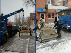 Незаконно установленные шлагбаумы во дворах Волгодонска мешают проезду «скорых»