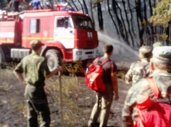 Казаки Волгодонского юрта почти трое суток боролись с пожаром в Усть-Донецком районе