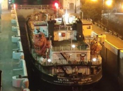 Навигацию на шлюзе №15 завершила «Калитва»