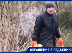Лодочного браконьера с сетью сняли на видео на реке Кумшак 