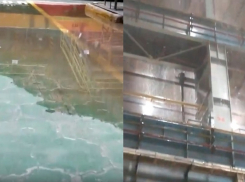 Первый корпус «Атоммаша» затопило во время сильного ливня