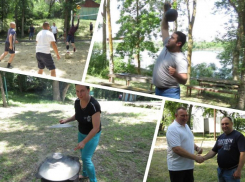 Спортивные соревнования и конкурс ухи провели полицейские Волгодонска