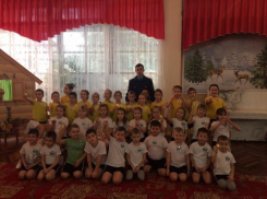 В волгодонском детском садике «Уголек» прошли настоящие казачьи игры
