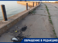«Вам нравится отдыхать в мусоре?»: волгодонцы о стихийных свалках на набережной на В-9