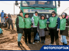 Ростовской АЭС удалось вывести на субботник в Волгодонске в 10 раз больше людей, чем администрации